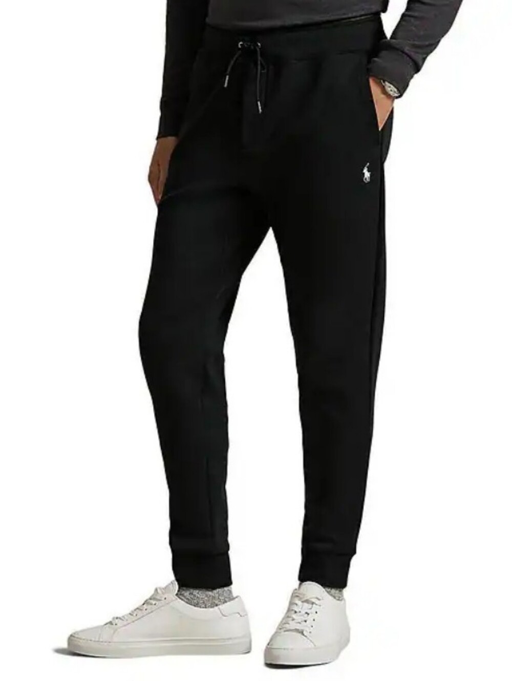 Polo by Ralph Lauren Cotton Black Men's Jogger Sweatpants Size Small
